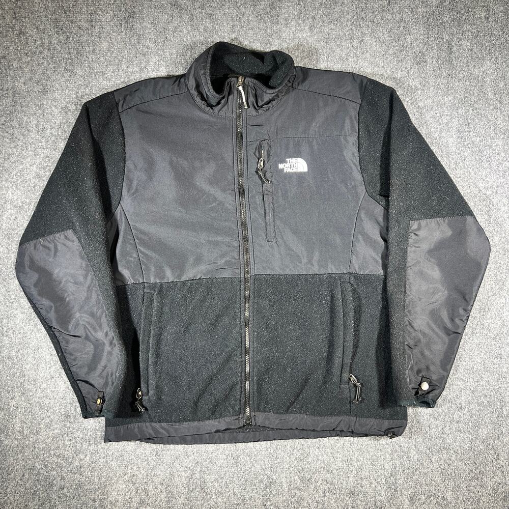 Vintage 90s North Face Denali Fleece Jacket Women's XL Black